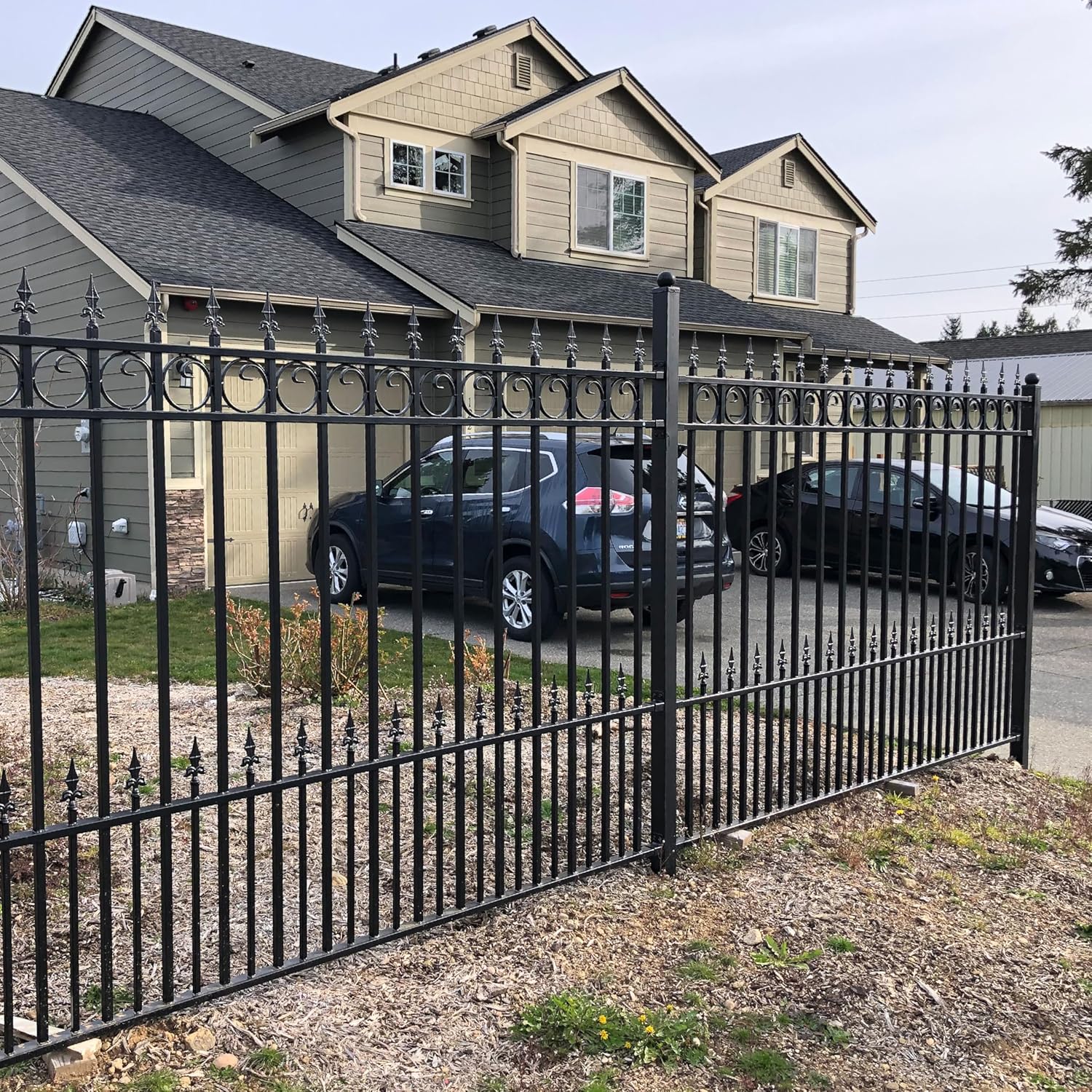 4-Panel Steel Fencing Kit 8x5 Each S236
