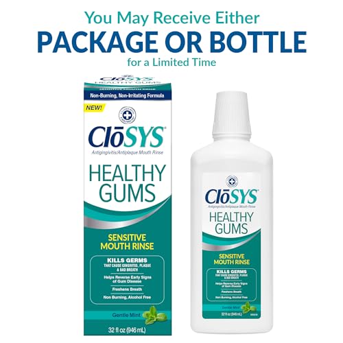 Non-Burning Antiplaque Mouthwash 32 Fl Oz Twin Pack N854