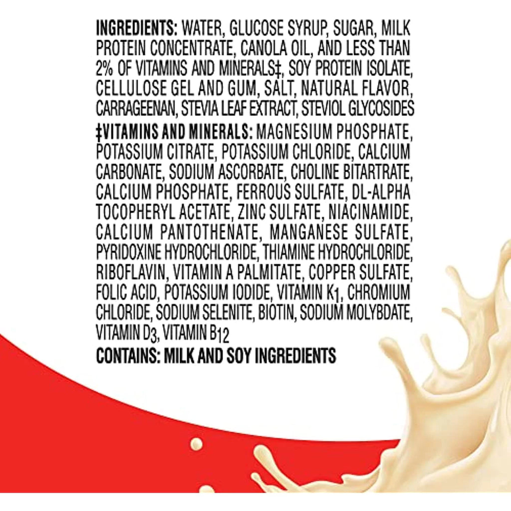 Very Vanilla 8 Fl Oz Bottles (Pack of 24) Nutritional Drinks J8993