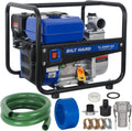 2 inch 158 GPM 7HP Gas Powered Water Transfer Pump with Water Hose Kit I94935