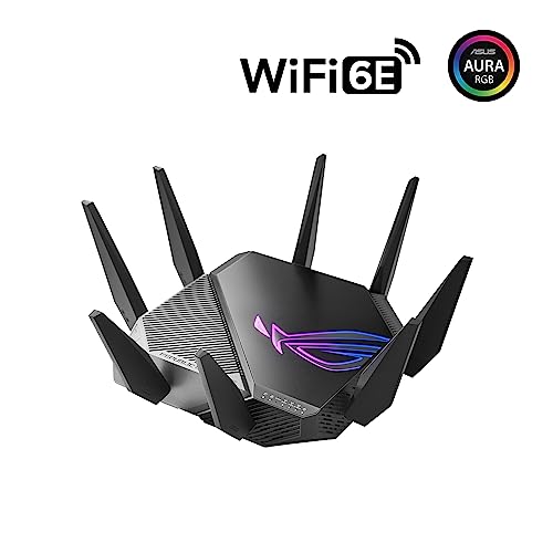Quad-Band WiFi 6E Gaming Router with Dual 10G Ports L50314