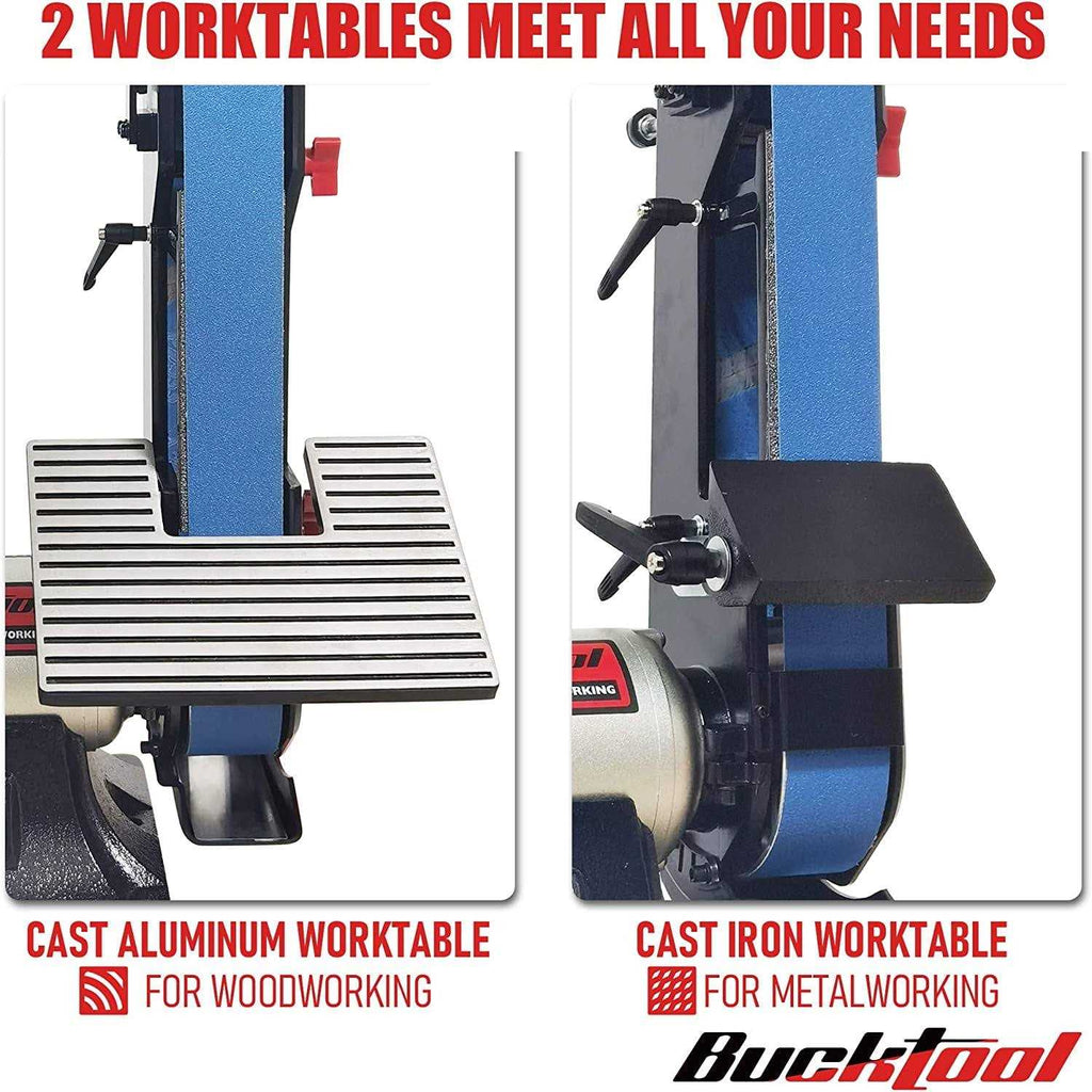 2 x 42 Belt Sander 6 Bench Grinder C654704