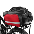 Rear Seat Bag Expandable Bike Rack Bag with Rain Cover Z1273
