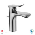 Polished Chrome Single Handle Bathroom Sink Faucet Q896352