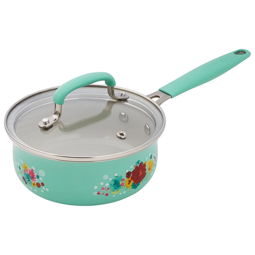 25 Piece Ceramic Cookware Set T84976