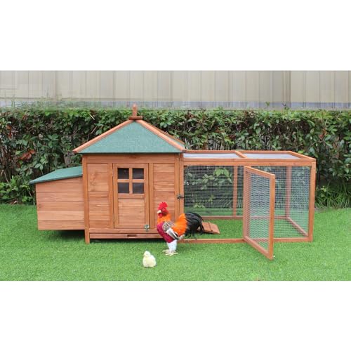 Wood Outdoor Cat House with Multi Levels, Waterproof Roof, Escape Doors, and Ledge Seating, 30.7" x 22" x 35.4" Z637842