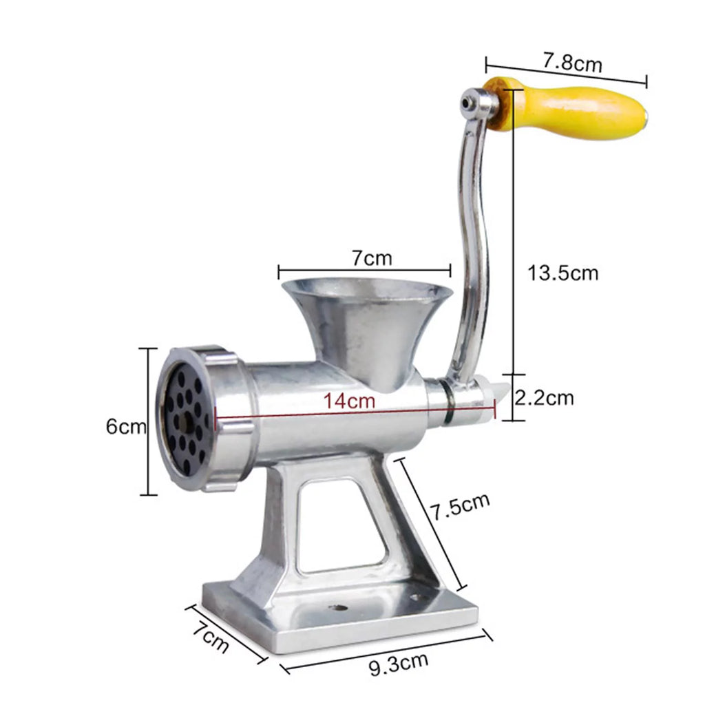 Metal Hand Operated Meat Mincer Grinder O512142