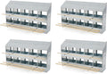 Galvanized Steel 10 Hole 50 Bird Chicken Brooding Box (4 Pack) N9029