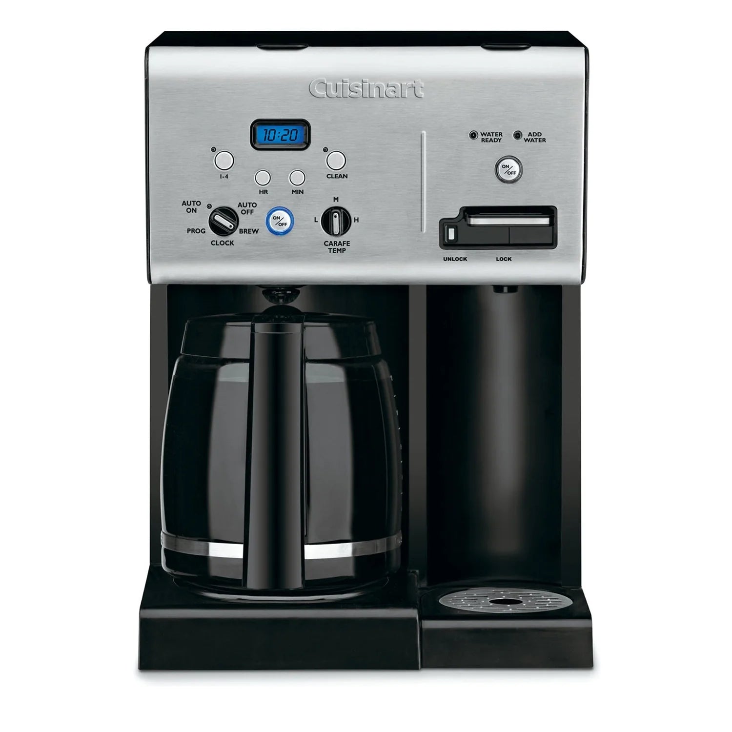 Open Box 12-Cup Black Stainless Coffee Maker N642
