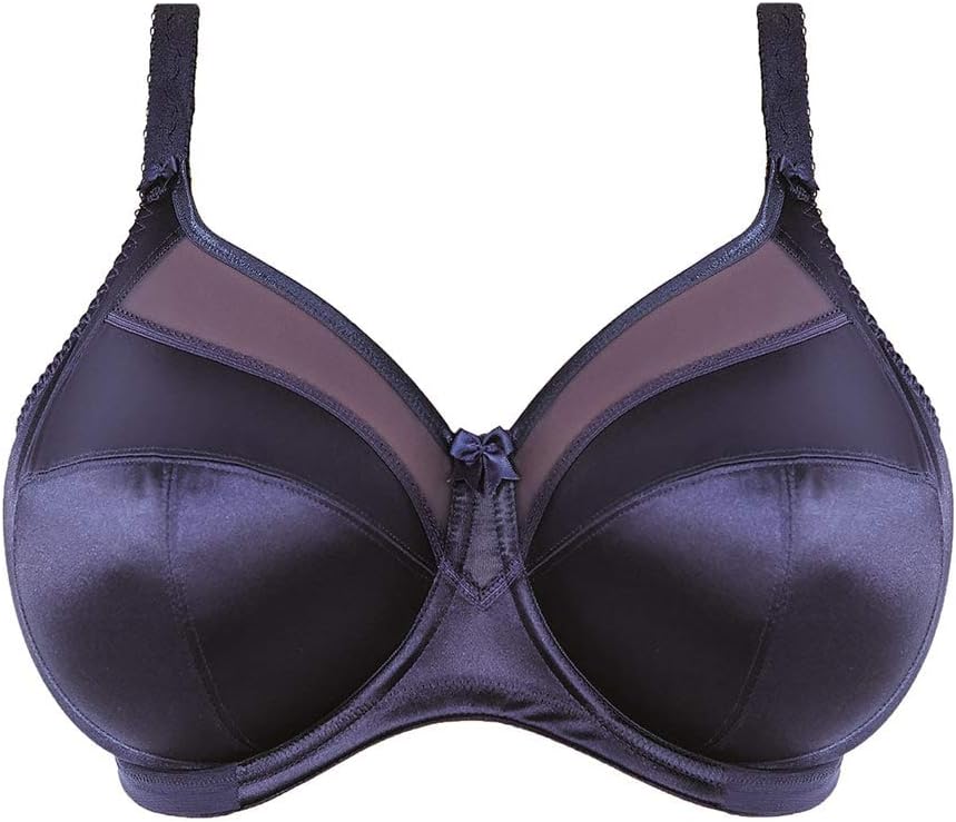 Plus-Size Keira Banded Underwire Bra, Ink, 38J S686853