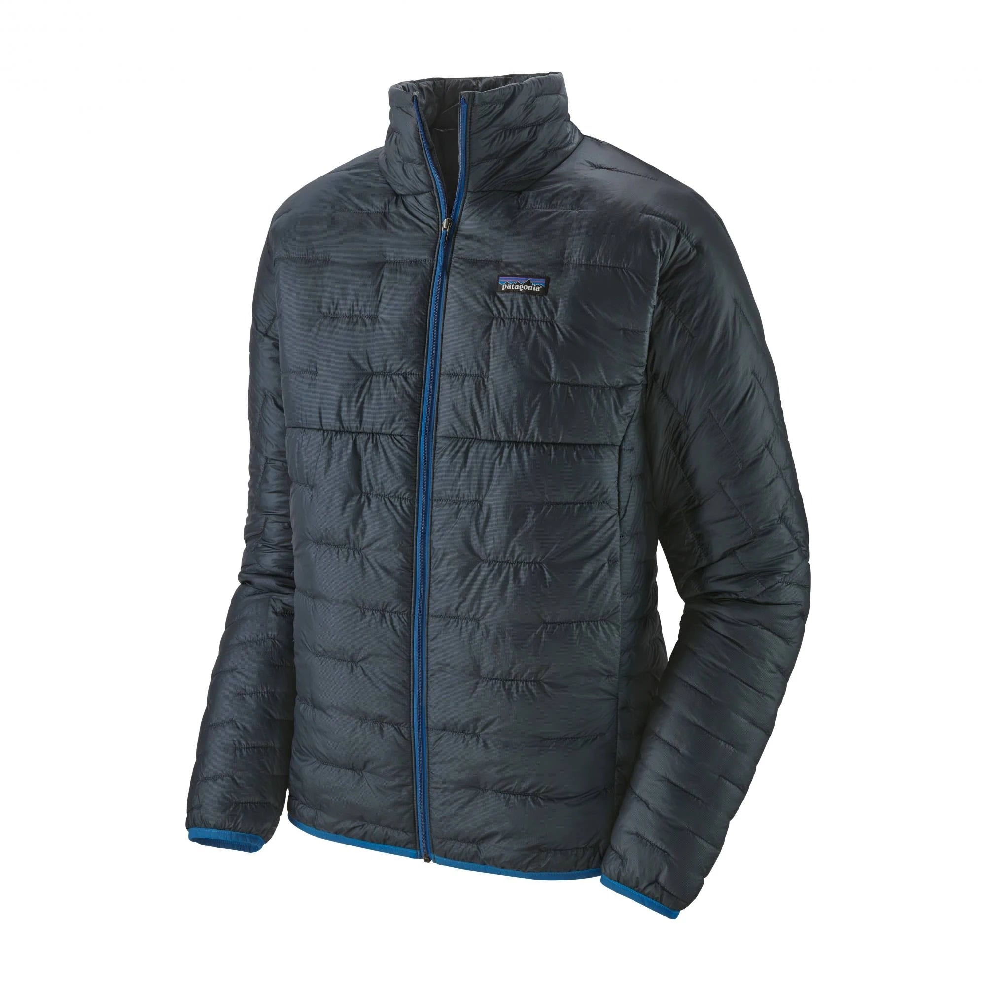 Blue Micro Puff Jacket V582