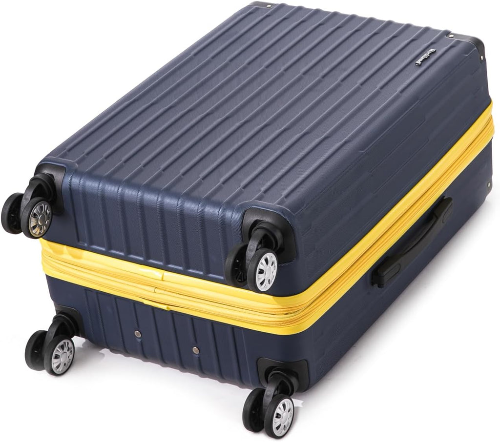 Navy Hardside Spinner Carry On Luggage Set K492
