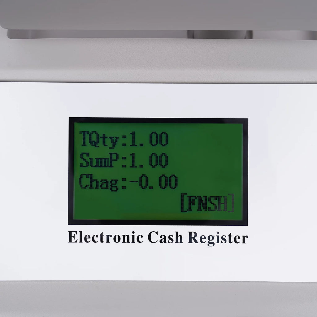48 Keys Electronic Cash Register with Thermal Printer LED Display H76384