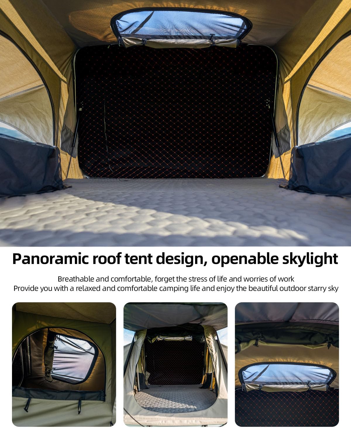 Hard Shell Rooftop Tent with 2 Chair M397