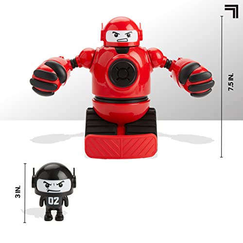 Remote Control Battle Robots, Two-Player Wireless Fighting Set with Lights and Sounds Y597