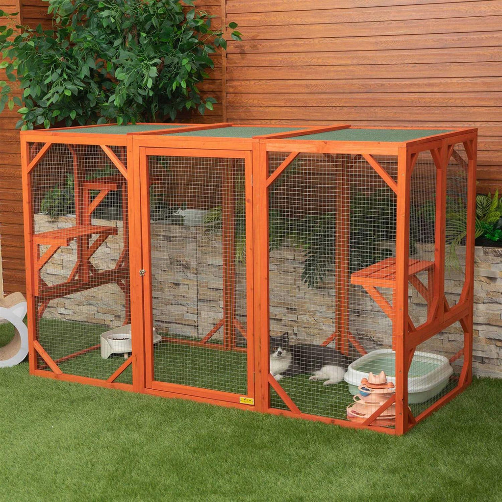 Outdoor Cat Enclosure Playpen Catio O486