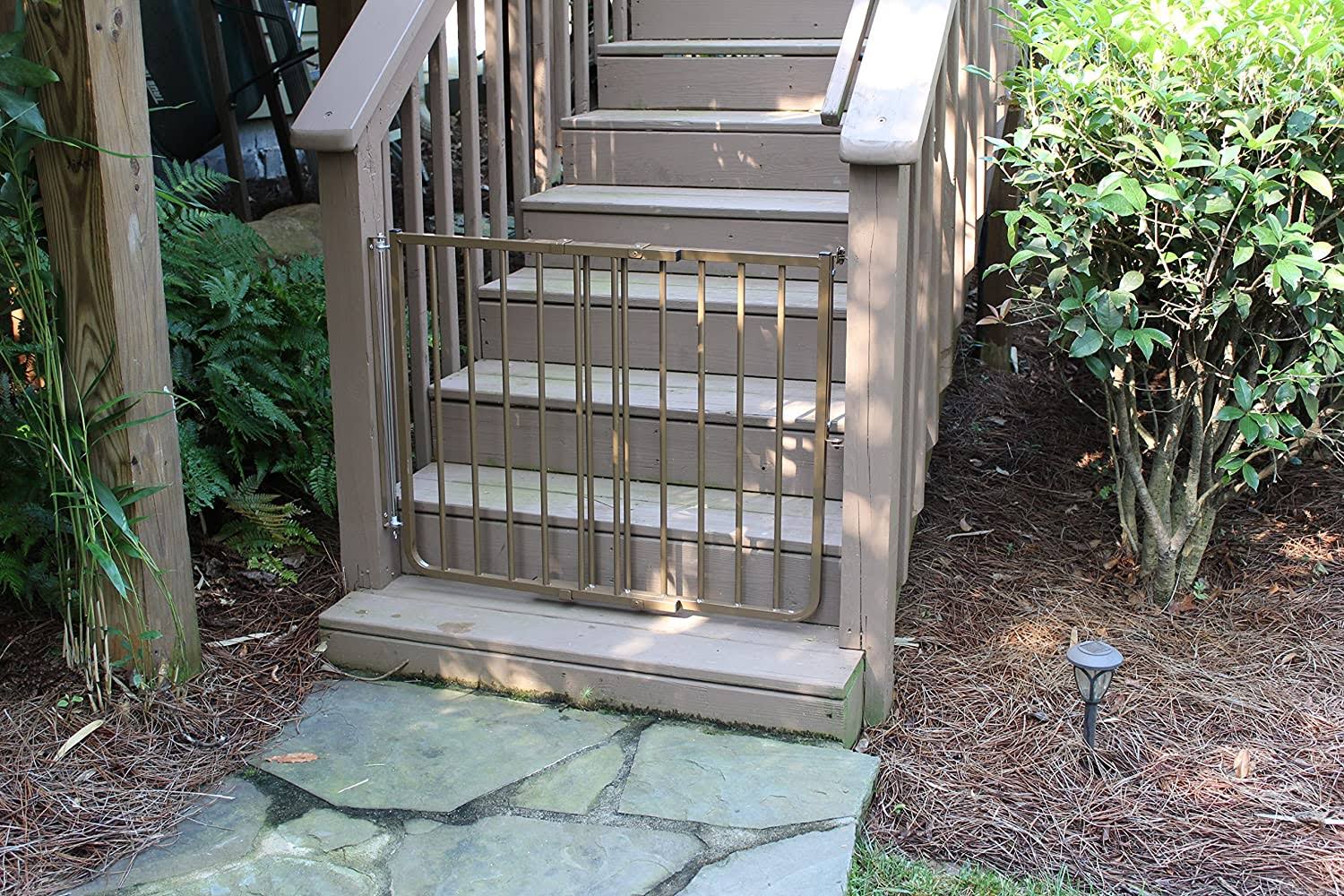 Brown Outdoor Safety Gate L1898