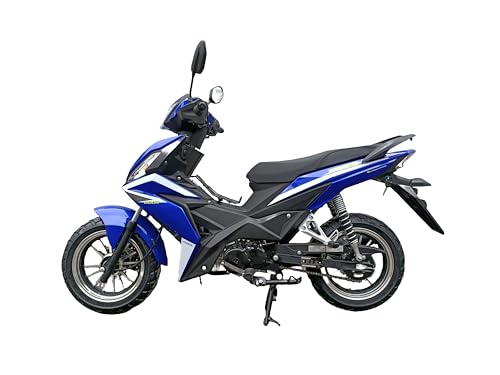 125CC 4 Speed Moped Motorcycle S18014