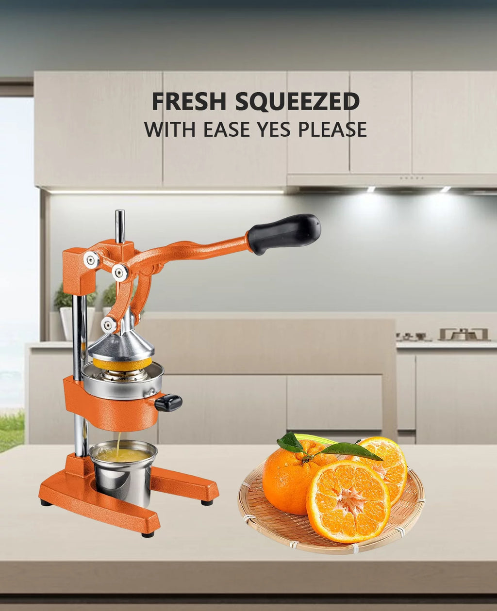Commercial Grade Manual Hand Press Citrus Juicer L826
