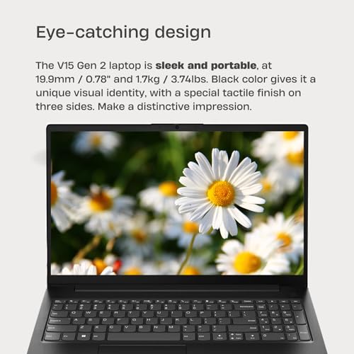 15.6" FHD Laptop, Intel Dual Core, 8GB RAM, 256GB SSD, Windows 11 Home, Black J254