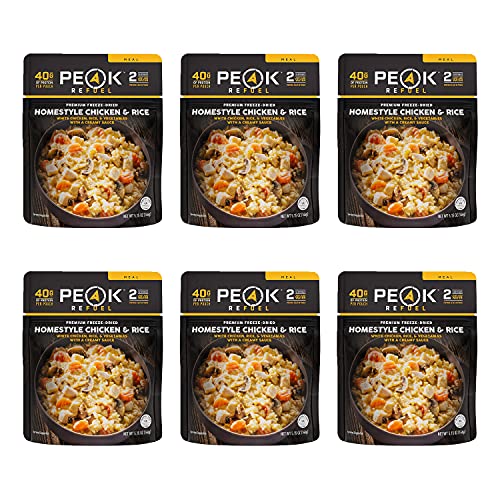 Freeze Dried Chicken and Rice Backpacking Food P8676