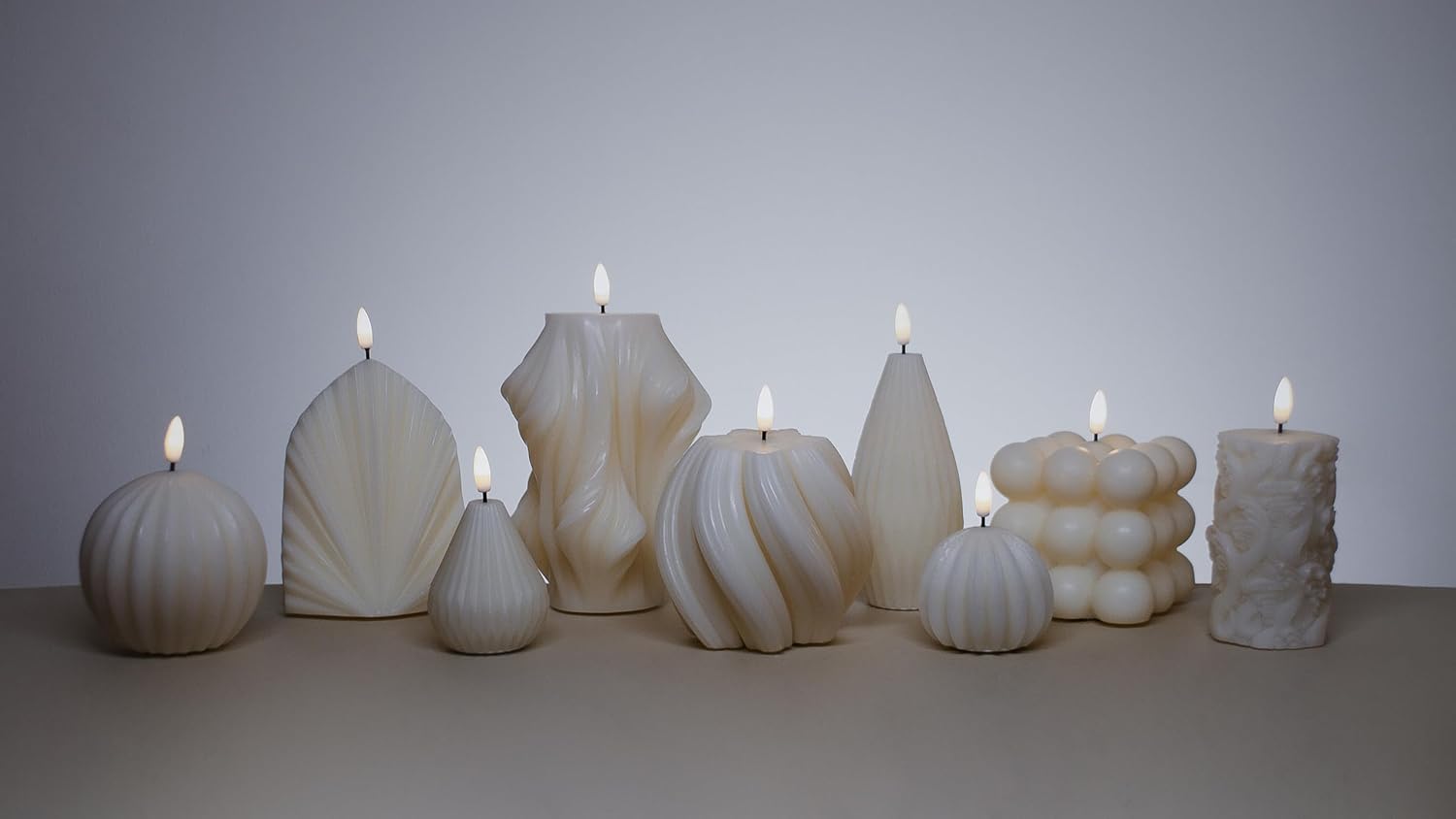 Flameless LED Candles Set with Remote Control J805589
