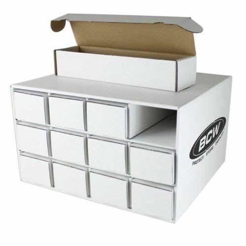 Trading Card House with 12 Boxes L16096