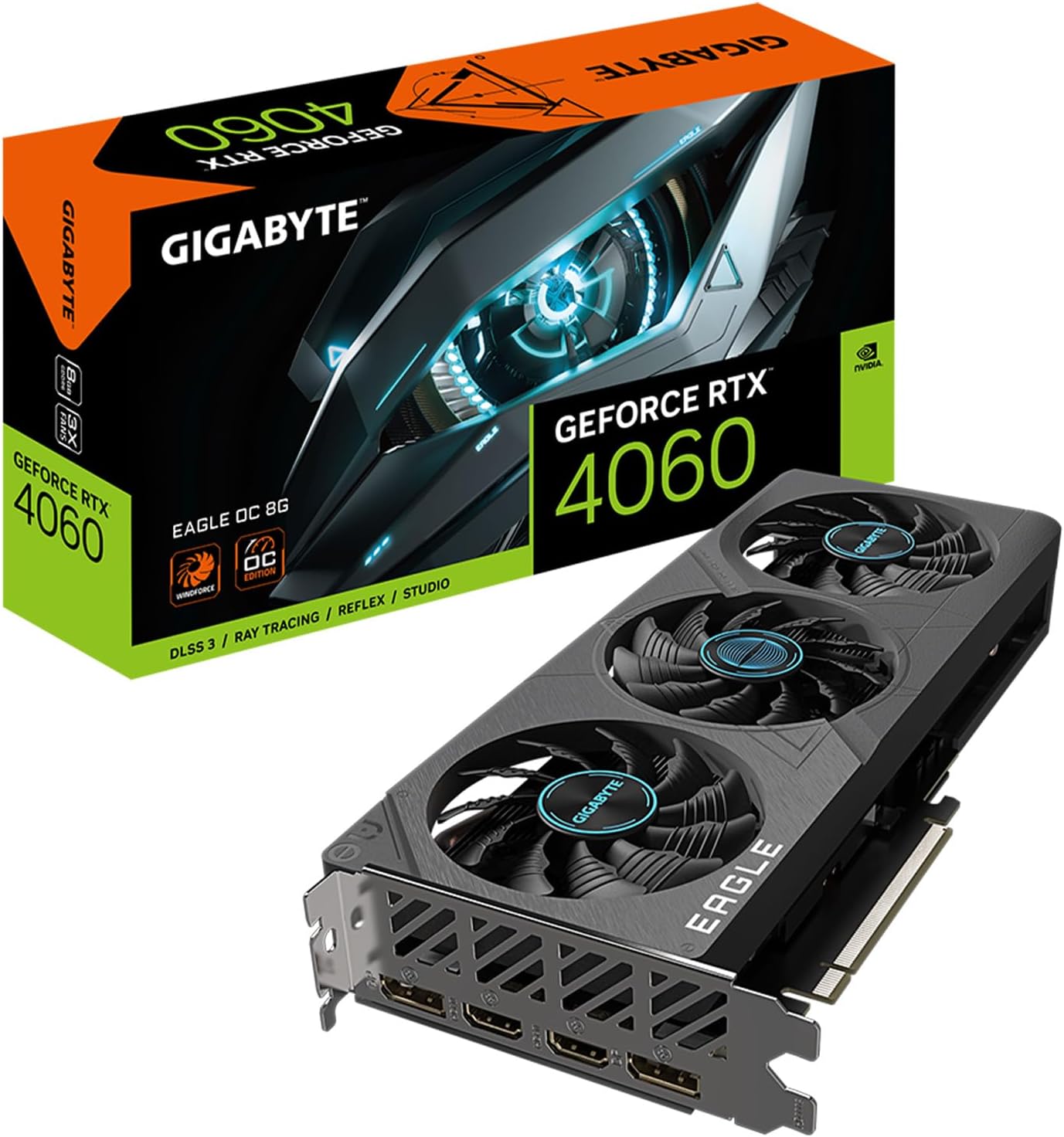 GeForce RTX 4060 8GB GDDR6 Graphics Card Q25060