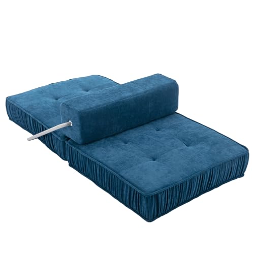 Gray Folding Sofa Bed with Removable Back Cushion I1940
