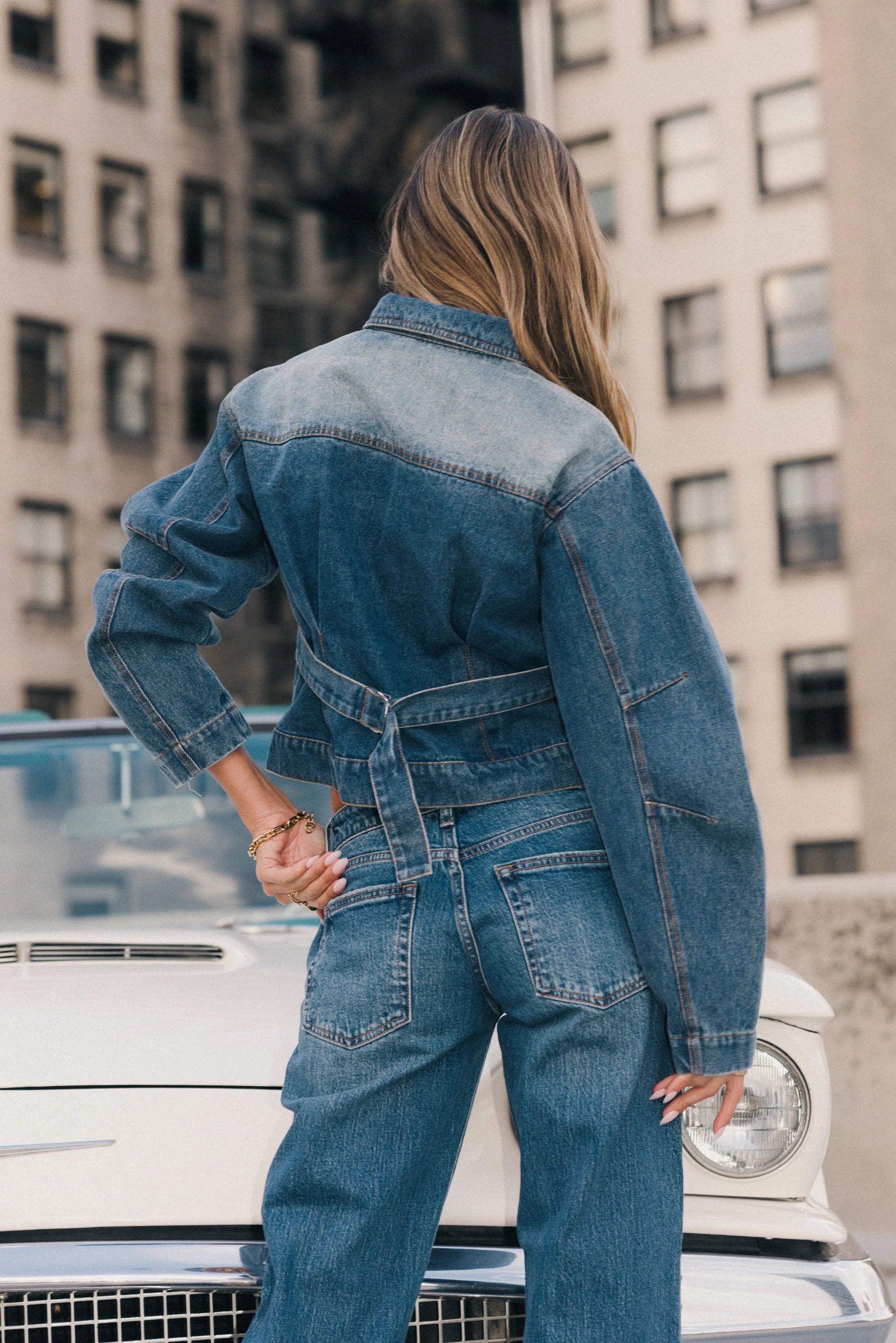 Studded Baggy Jeans J278