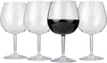 22oz Set of 4 Tritan Plastic Red Wine Glasses V454
