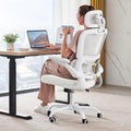 Ergonomic Mesh High Back Office Chair with Wheels (Black) J124950