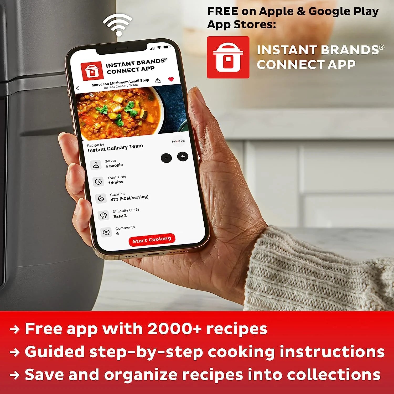 11-in-1 Air Fryer and Pressure Cooker Combo, 8 Quart G3459