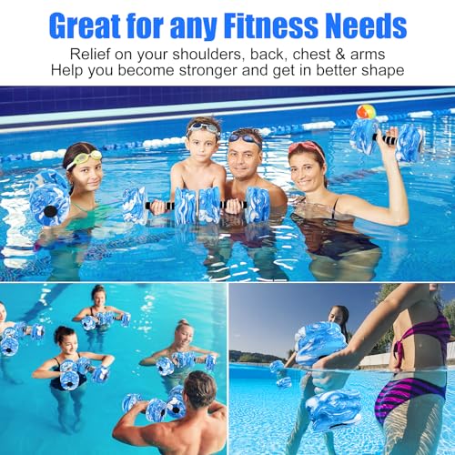 2PCS Foam Aquatic Exercise Dumbbells P5297