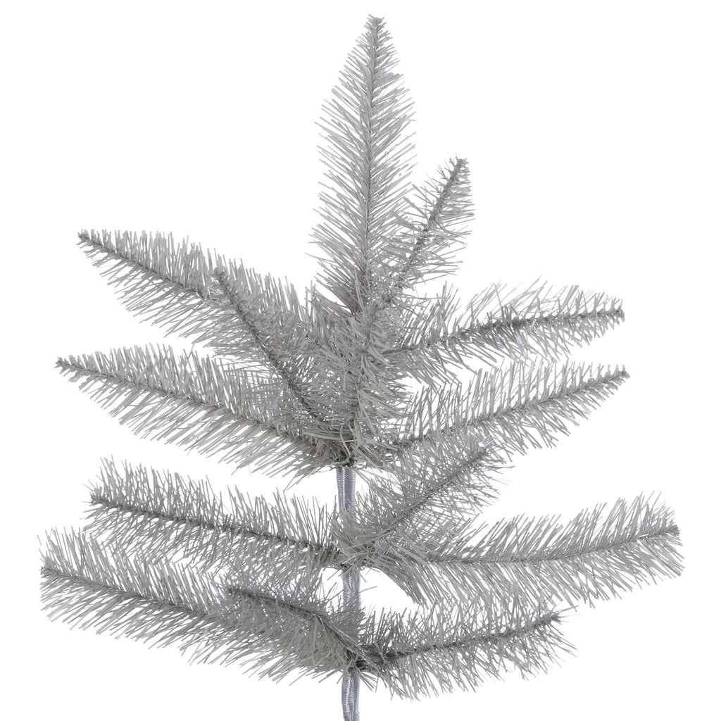 Platinum Fir Artificial Christmas Pencil Tree Z1145