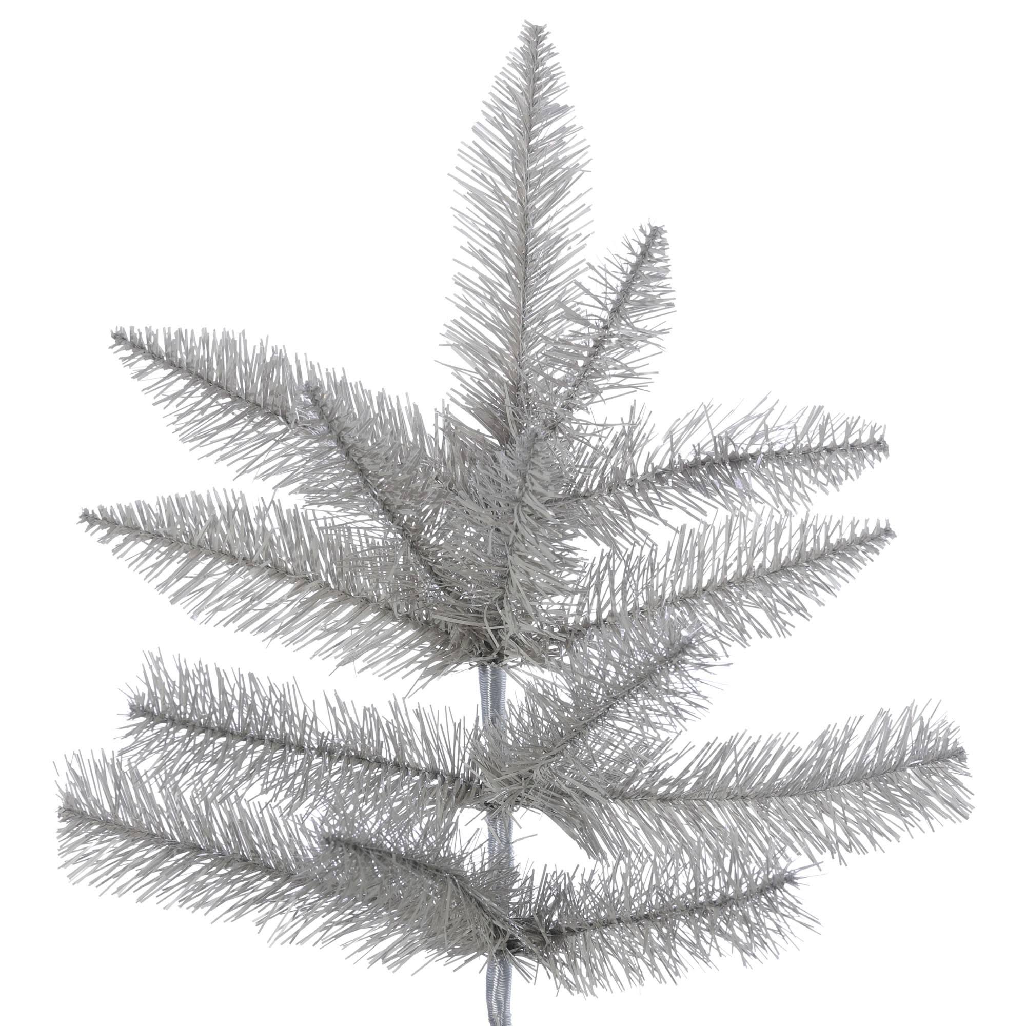 Platinum Fir Artificial Christmas Pencil Tree Z1145