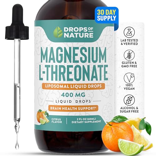 Magnesium L-Threonate Liposomal Liquid Extract, 2 oz 60 mL J449591