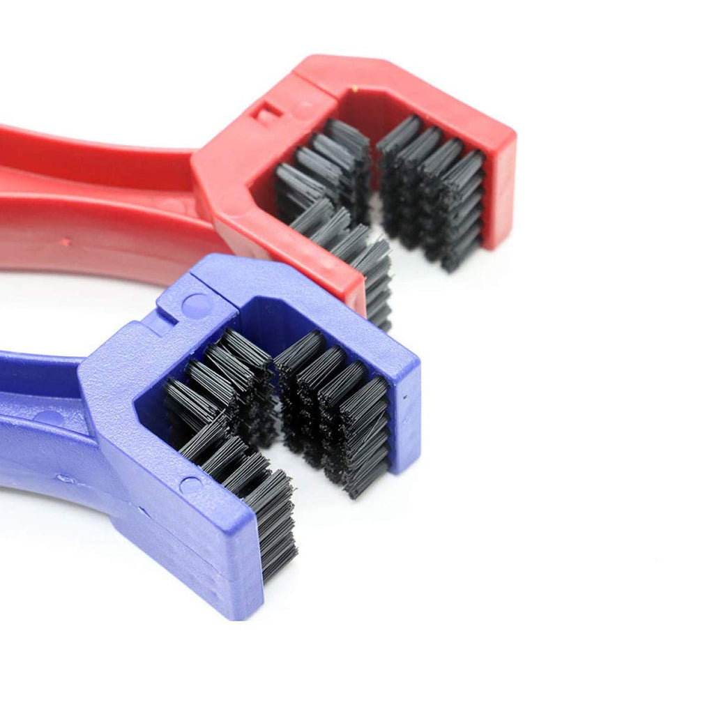 2 Pcs Bike Chain Cleaner Washer Chain Cleaning Brush Tool K499578