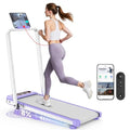 3.5HP Portable Treadmill with 8% Incline & Handle Bar S416