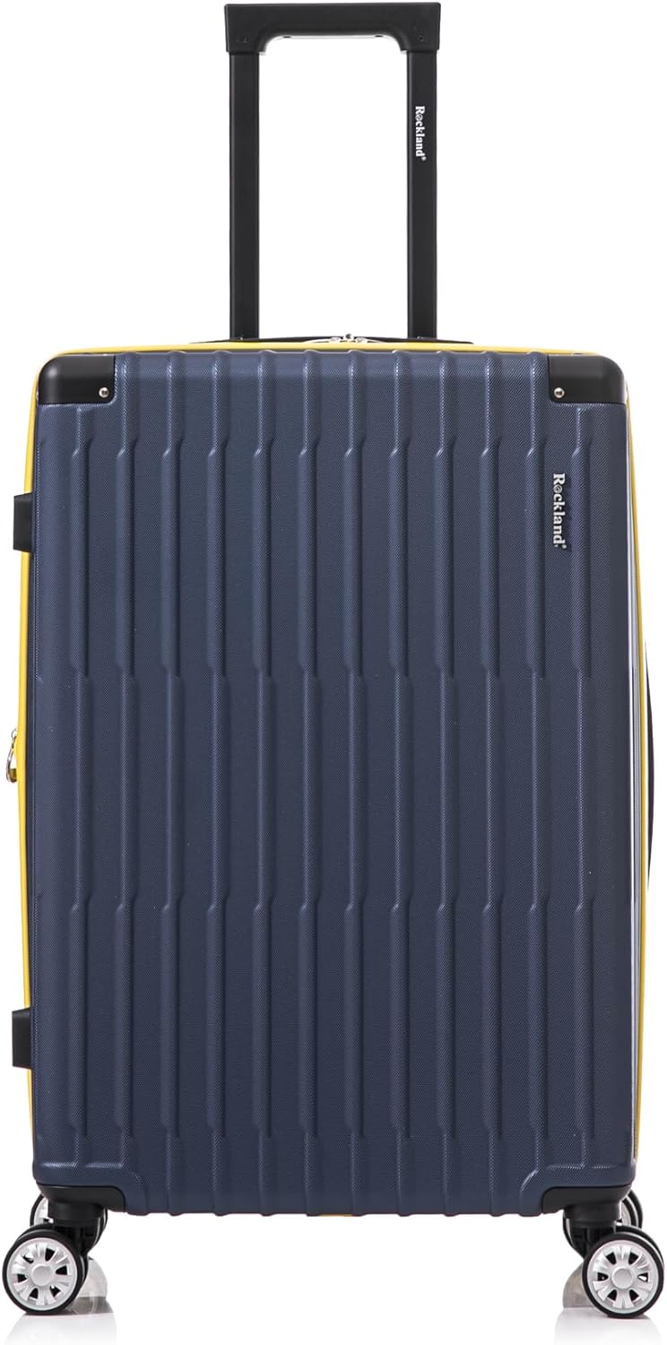 Navy Hardside Spinner Carry On Luggage Set K492