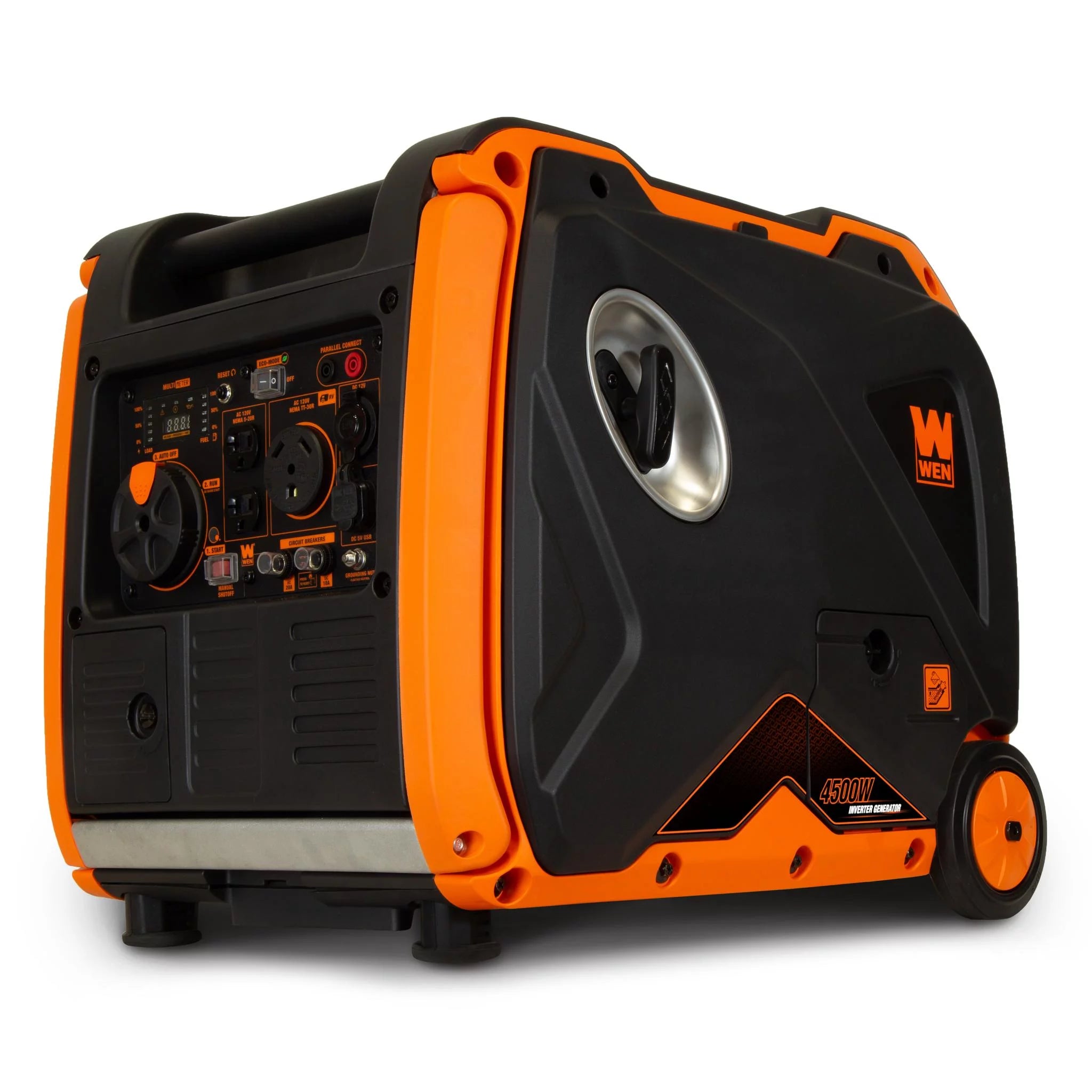 4500-Watt Portable Inverter Generator with Electric Start M6846