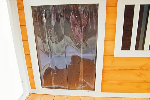 Brown Weatherproof Wooden Dog House R6434