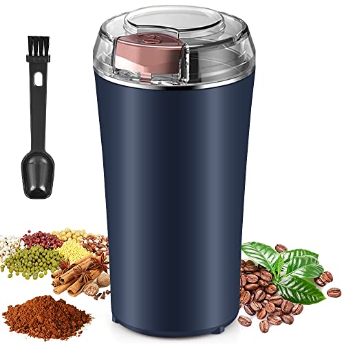 Stainless Steel Coffee Grinder (WHITE) J1450
