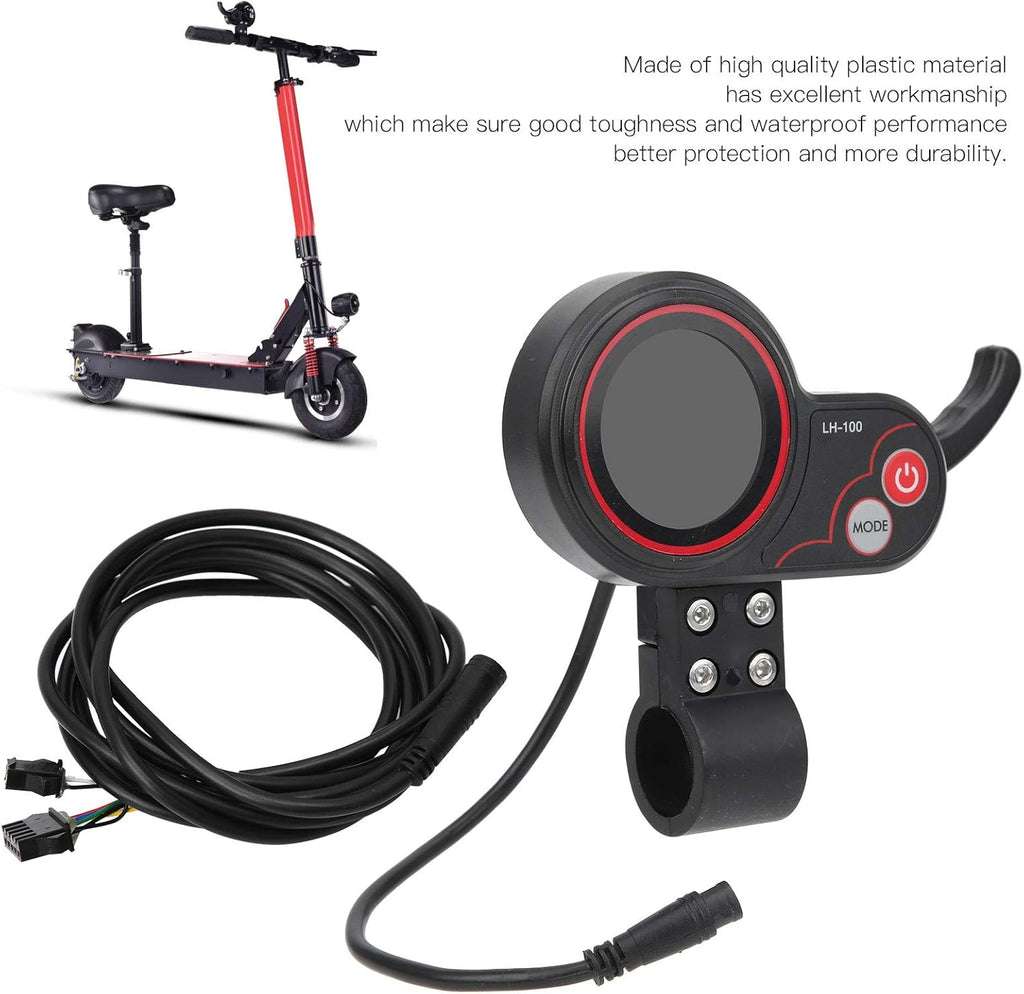 24V 36V LCD Display Thumb Throttle Speedometer for Electric Scooter W940