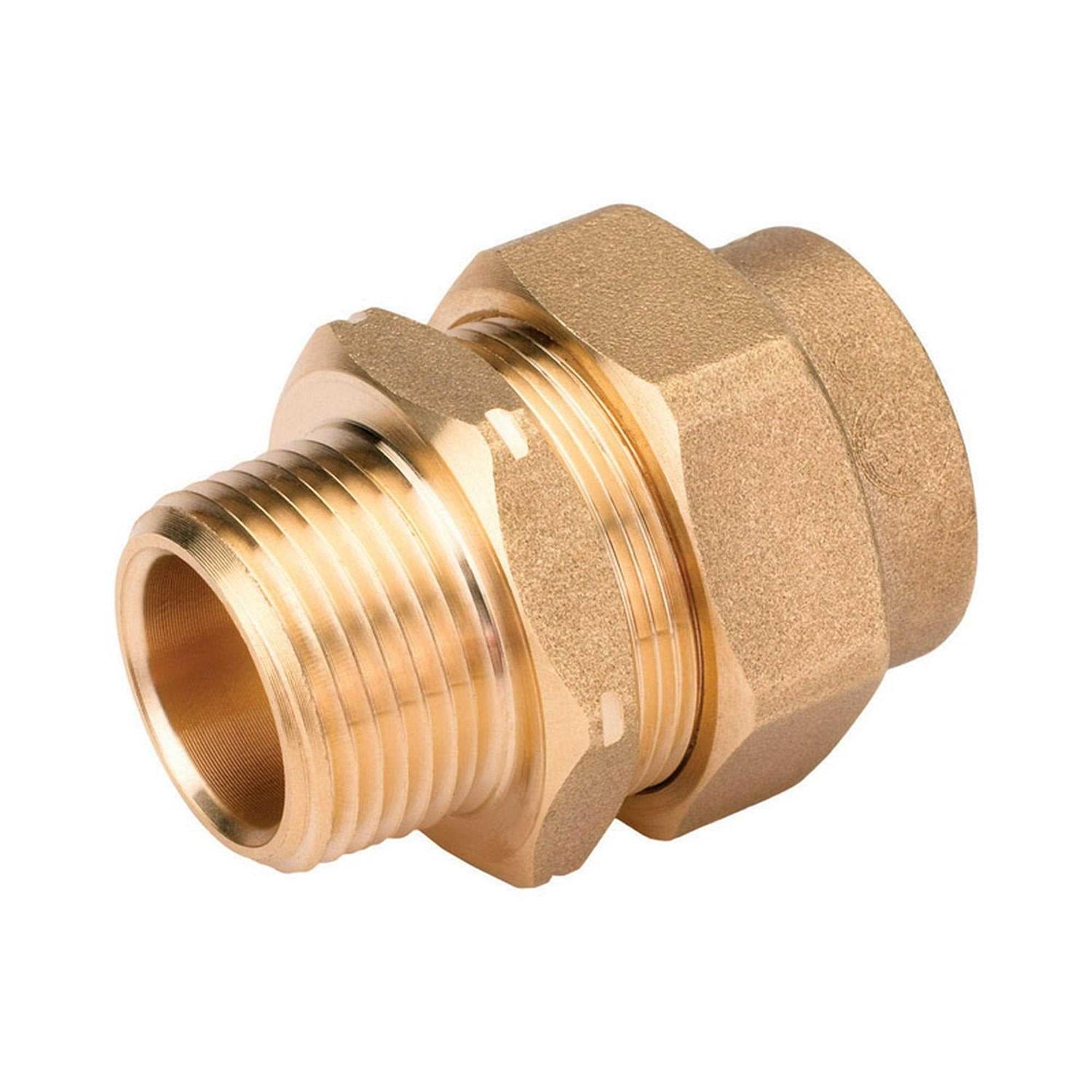 3/4 in. MIP x 3/4 in. D MIP Steel Male Adapter V864