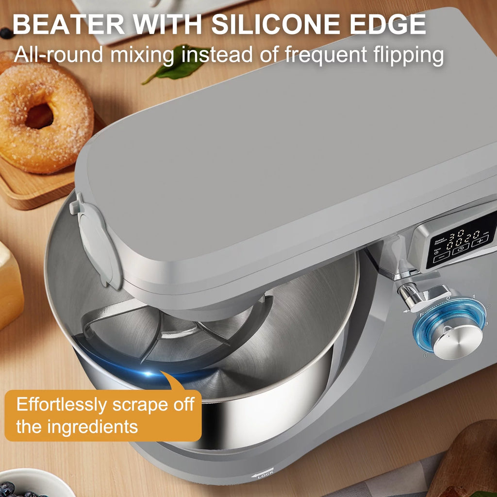 7.4Qt 6-Speed Stand Mixer with Grinder Juicer W905897