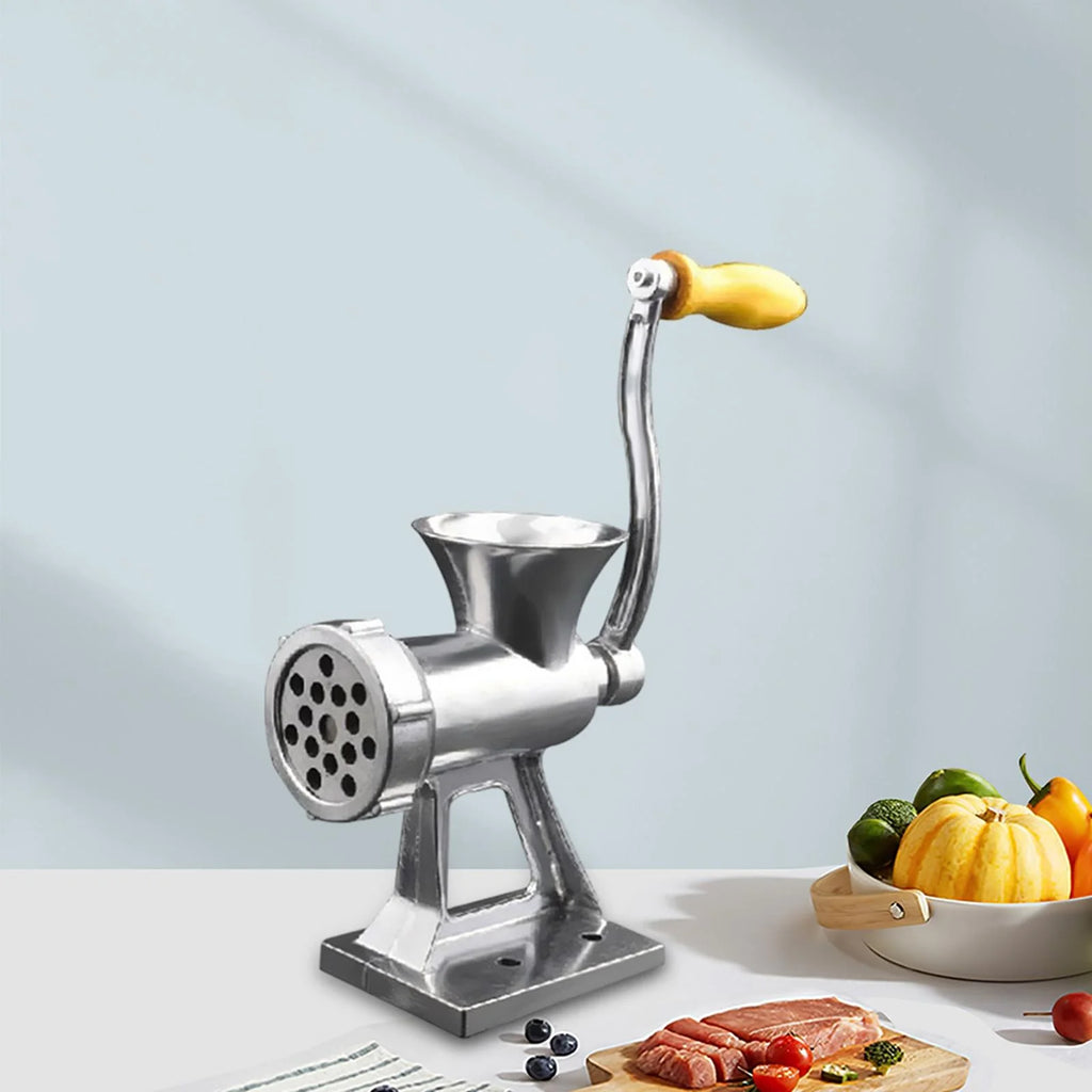 Metal Hand Operated Meat Mincer Grinder O512142
