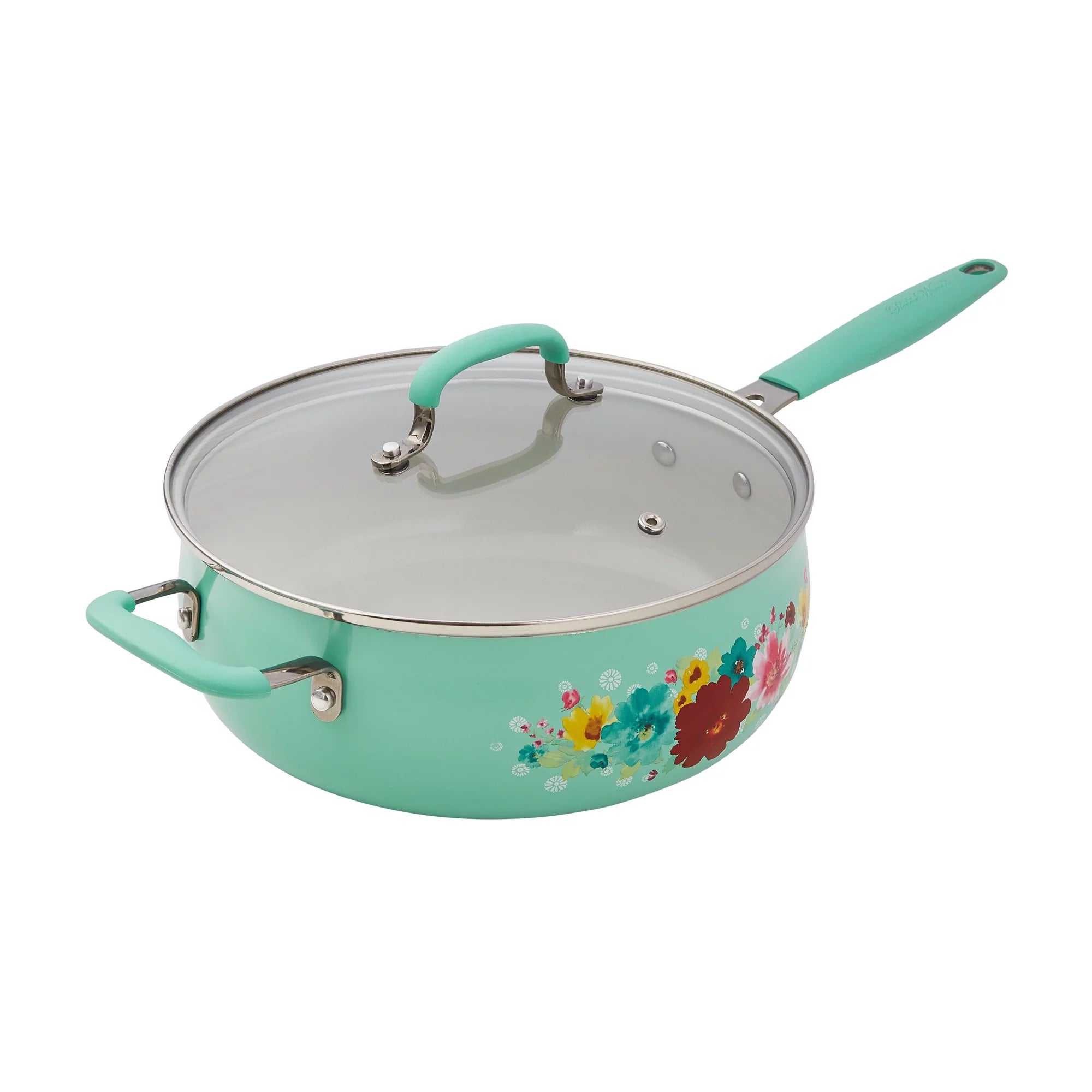 25 Piece Ceramic Cookware Set T84976