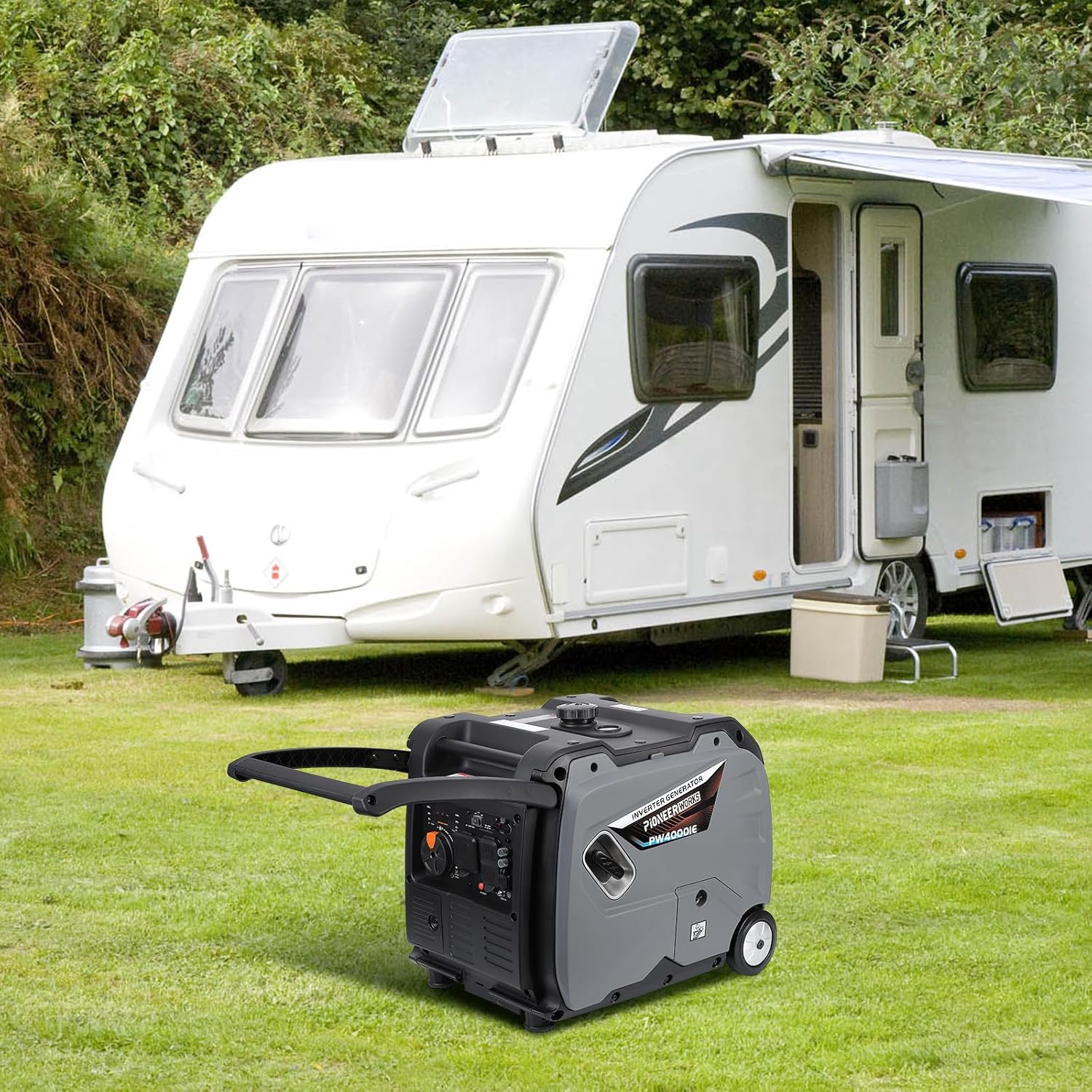 4000W Portable Power Station with 120V AC Outlet E93509