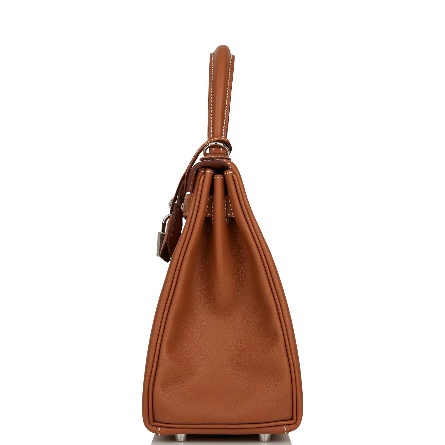 Gold Evercolor Palladium Hardware Kelly Retourne 28 Bag O5186